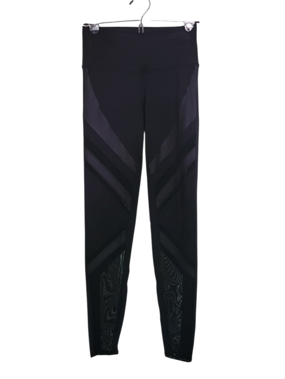 ALO Yoga Epic High Waist Leggings Black Mesh Small